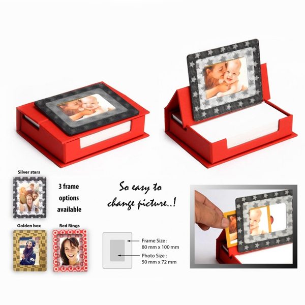 3D Photo Frame with Folding Paper Tray