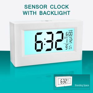 Clock with Large Sensor, Backlight & Temperature