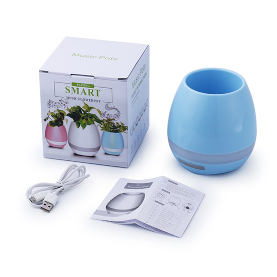 Smart Flower Pot with Bluetooth Speaker 2