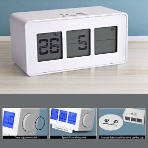 Snooze Function with Flip Display Clock