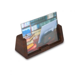 Wireless-Speaker-with-Wooden-Photo-Frame-&-Mobile-or-Tablet-Stand