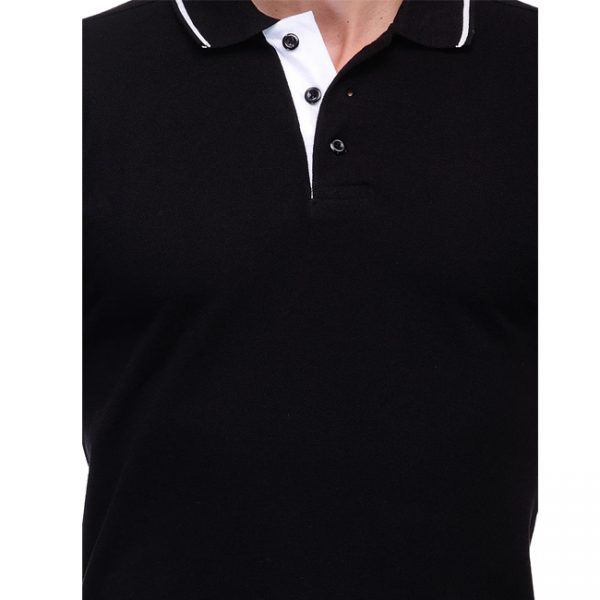 Men-Premium-Cotton-Polo-T-Shirt-Black-4